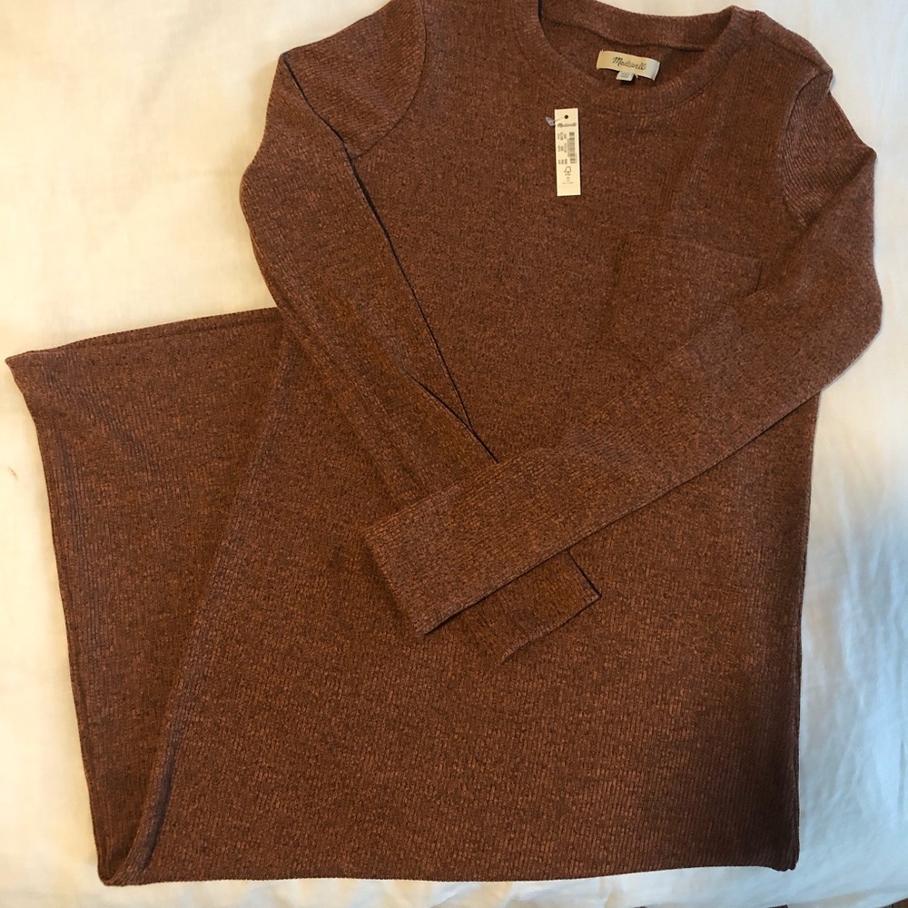 NWT Madewell midi sweater dress XXS